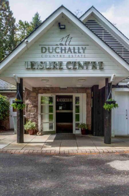 Ryder Cup Lodge Duchally - Free Access To Leisure Club Swimming Pool Hot Tub Steam Room - Starlink Satellite Internet - Sky Glass Now Dog Friendly For 2025 Auchterarder Exteriör bild